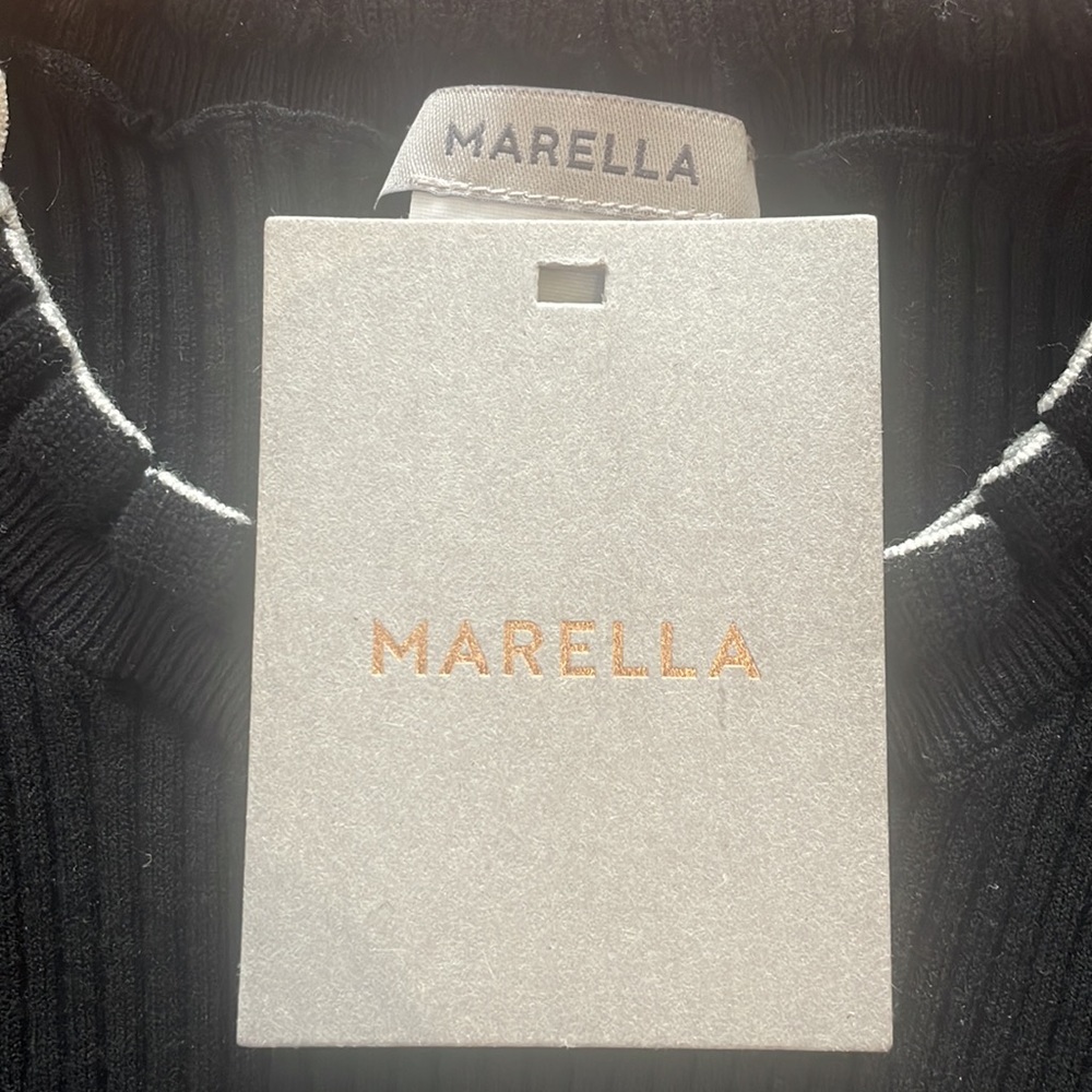 Marella Rica Ribbed Ruffle Trim Sweater - Picture 11 of 12